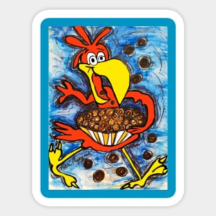 Cuckoo For Cocoa Puffs Sticker